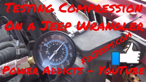 jeep 2.5 yj compression tester|1995 YJ 2.5 Compression Test .